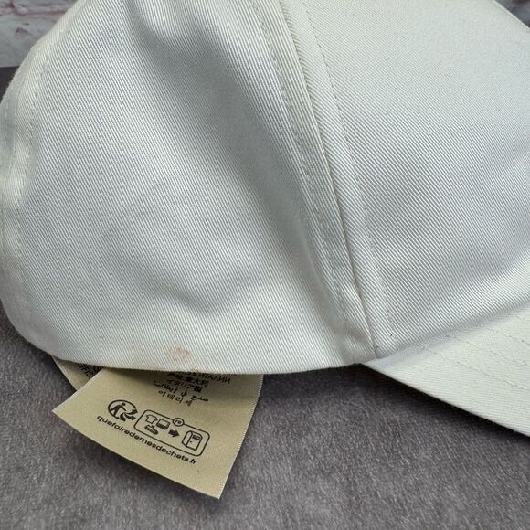 Gucci Venice Cotton Embroidered Script Logo Baseball Cap Hat Medium - Picture 9 of 14
